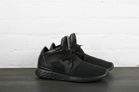 Pair of All-Black Sneakers