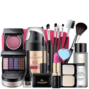 Makeup Set with Face Powder & Brush – Complete Cosmetics Kit