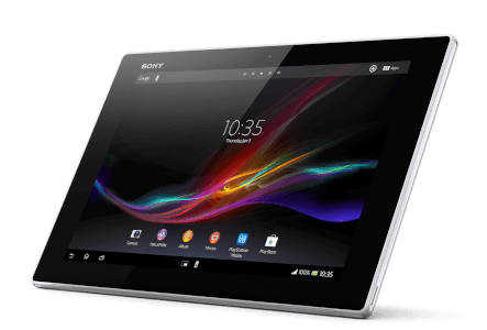 Tablettes Sony Xperia Série Z – Z4, Z2, Tablet Z, Tablet S